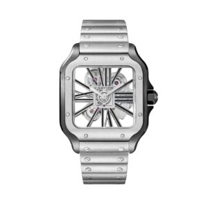 Cartier Santos Skeleton Mirror Original